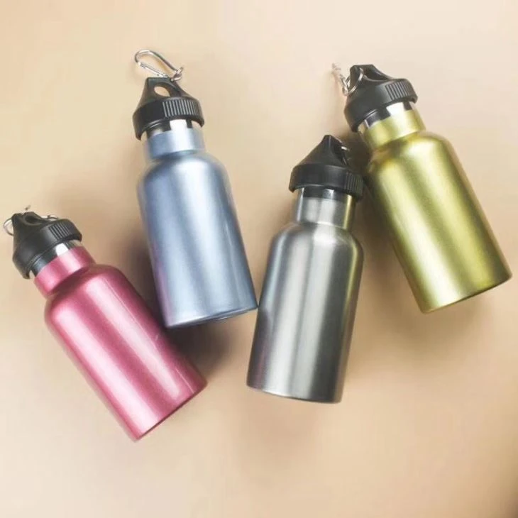 Bottiglia d'acqua da sport in acciaio inossidabile da 350 ml